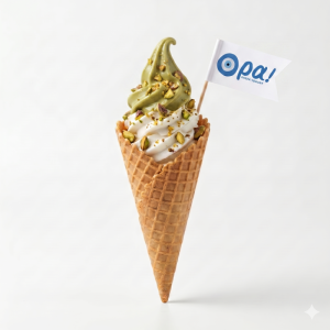 Traditional Greek Yogurt Cono